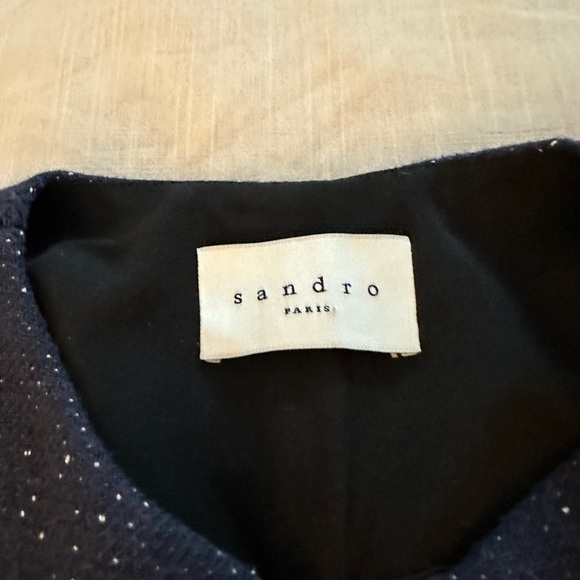 Sandro Paris Tweed Fringe Venice Jacket - Picture 10 of 12